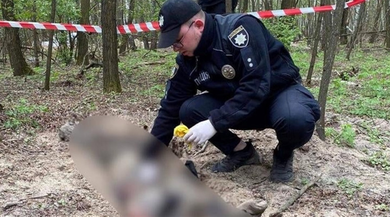 На Макарівщині знайшли тіло вбитого чоловіка зі слідами тортур