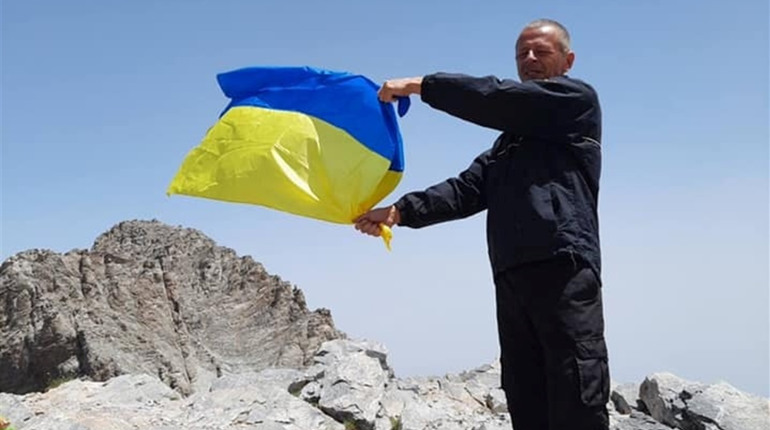 Городоччанин встановив перший прапор України на горі Олімп. Хто це