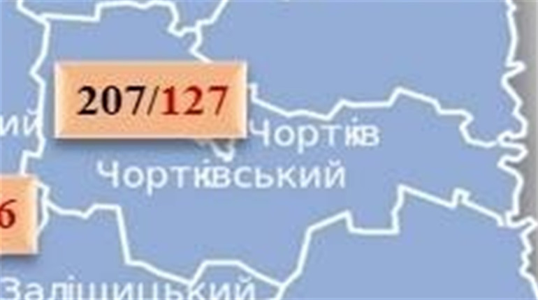 За минулу добу на Чортківщині зафіксували 7 нових випадків захворювання на COVID-19