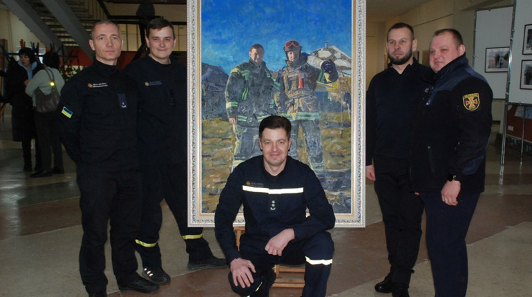 Народний художник України Віктор Ковтун подарував Арт-Центру 3 нові картини
