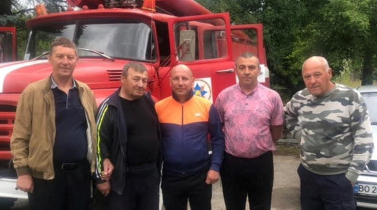 Пожежний автомобіль із Тернопільщини — для добровільної дружини Брагинівської громади