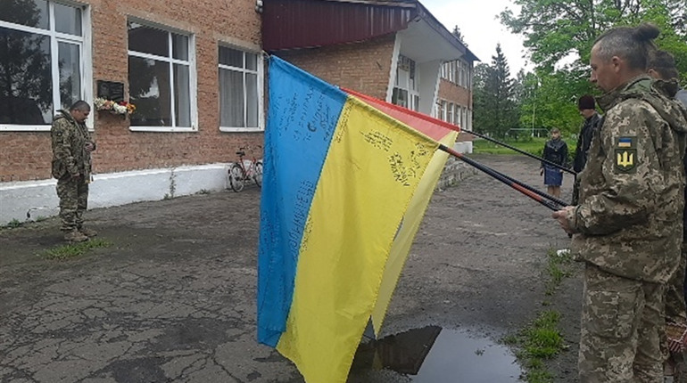 Вшанували пам'ять героя-розвідника Володимира Шеляга та його побратимів