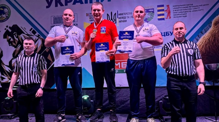 Олег Жох здобув Кубок України з армрестлінгу