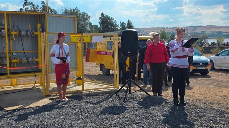 В Дачненській громаді Одеського району повністю газифікували одне з сіл