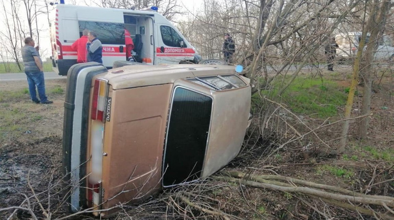Аварія біля села Маяки: троє постраждалих у лікарні