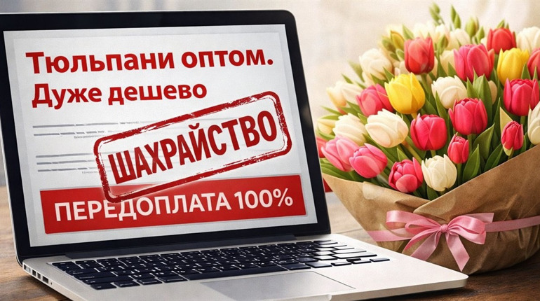 Поліція попереджає про нову схему шахрайства з продажем квітів