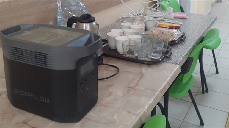 Екодія передала 14 зарядних EcoFlow для громад Донеччини, зокрема і Добропільської
