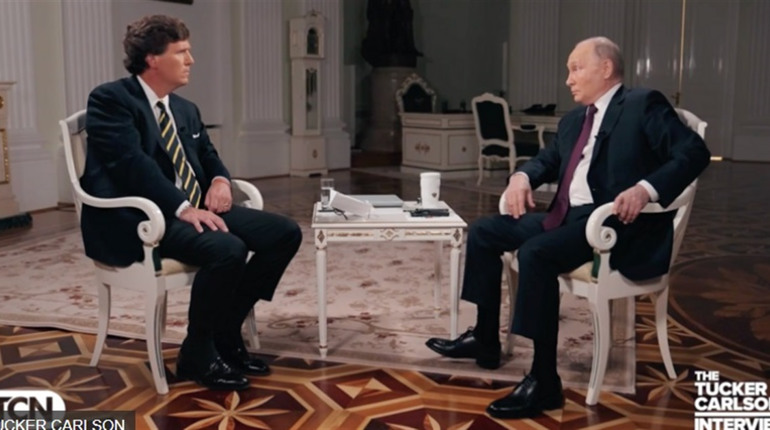 Останнє шоу Путіна: що він сказав в інтерв'ю Карлсону