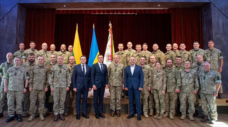Офіцер ТрО з Вараша пройшов навчання у Литві