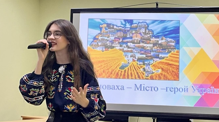 Як у Полтаві пройшов захід “Волноваха – місто-герой України”. Відео