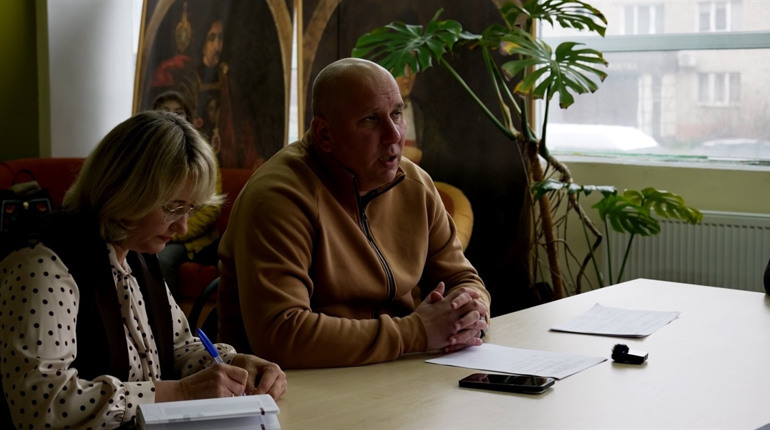 Голова Шосткинської РДА Андрій Бєляєв зустрівся з керівниками громадських організацій