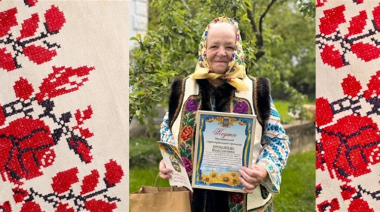 "Немає такої вишивки, яку я б не вміла і не знала як вишити", – Піонія Прокопець з Драчинець