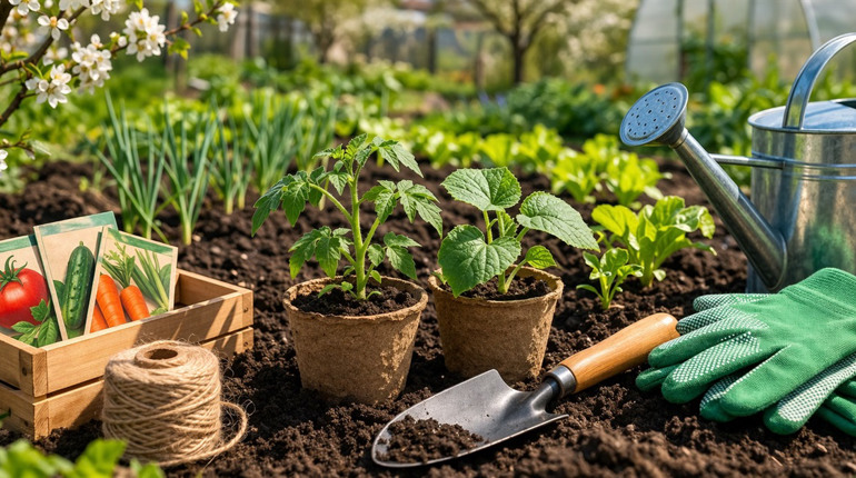 Посівний календар на квітень 2026: що і коли сіяти, садити та пікірувати в Україні