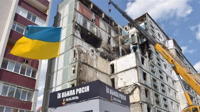 Зруйнований росіянами будинок в Умані будуть відновлювати