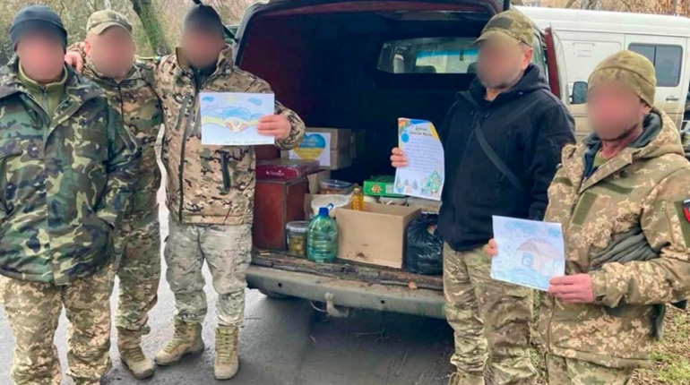 Учні шкільного лісництва з Черкащини написали листи підтримки захисникам