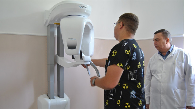 Рентгенобладнання у стоматологічному відділенні. Тепер у Городку роблять панорамні знімки всіх зубів