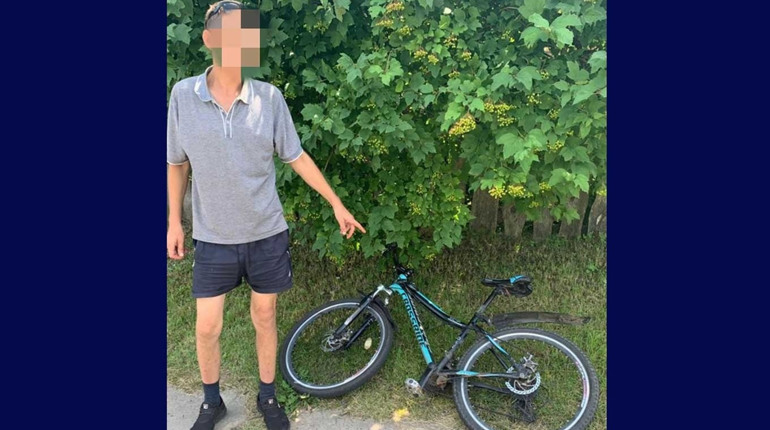 Кагарлицькі поліцейські затримали крадія велосипеда