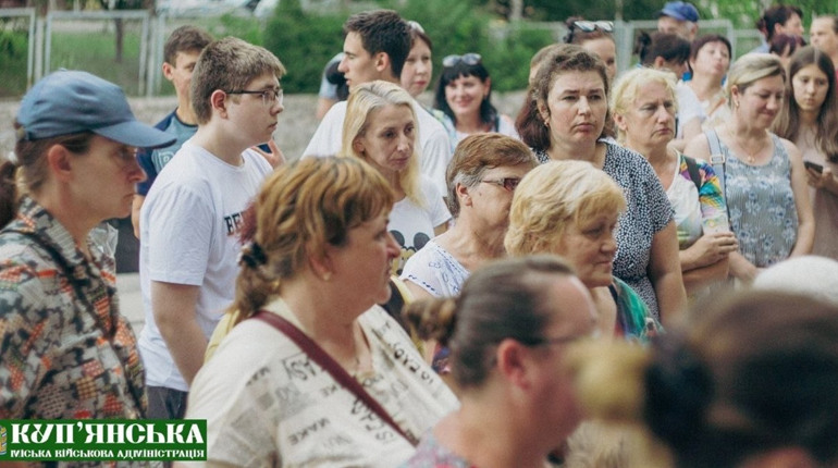 Куп’янські посадовці зустрілися з ВПО в Харкові