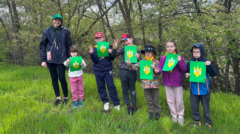 З майстерками, гаївками та багаттям: у Південноукраїнську відзначили річницю Пласту