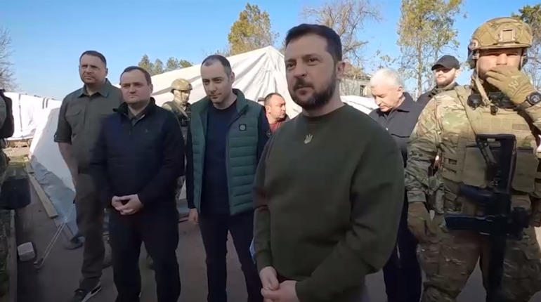 Президент України прибув з візитом на Херсонщину