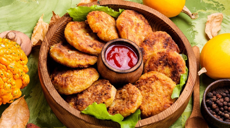 Як приготувати гарбузові котлети з сиром за рецептом Євгена Клопотенка