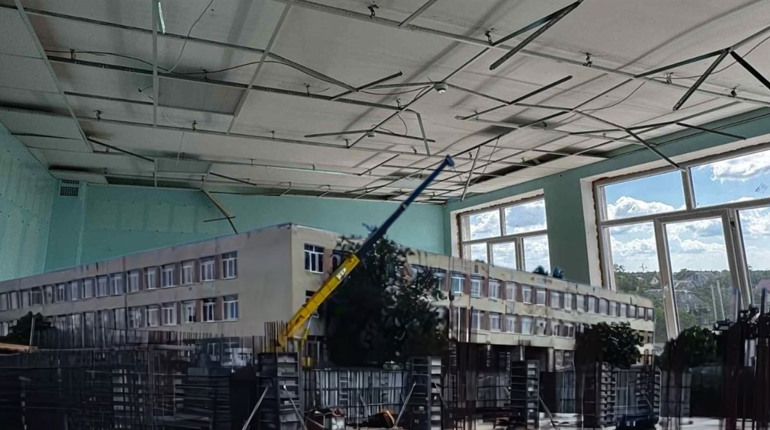 Безпека для освіти: у Дачненській громаді будують протирадіаційне укриття для ліцею