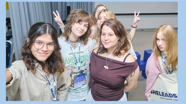 В Україні стартував набір на SheLeads — освітній акселератор для дівчат у STEM