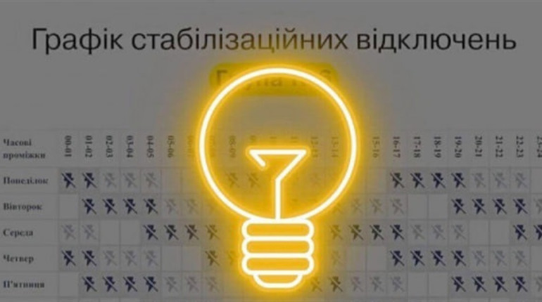 Прогноз погодинних відключень світла на 21 листопада: Переяславщина ОНОВЛЕНО