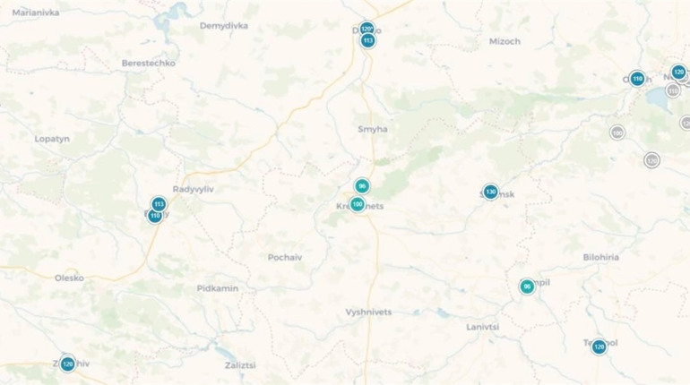 Дізнатись рівень радіаційного фону в Кременці та всієї країни можна з телефону