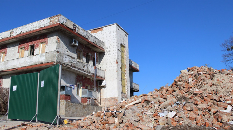 У Тростянці розпочалась відбудова вокзалу: перший етап підготовчі роботи