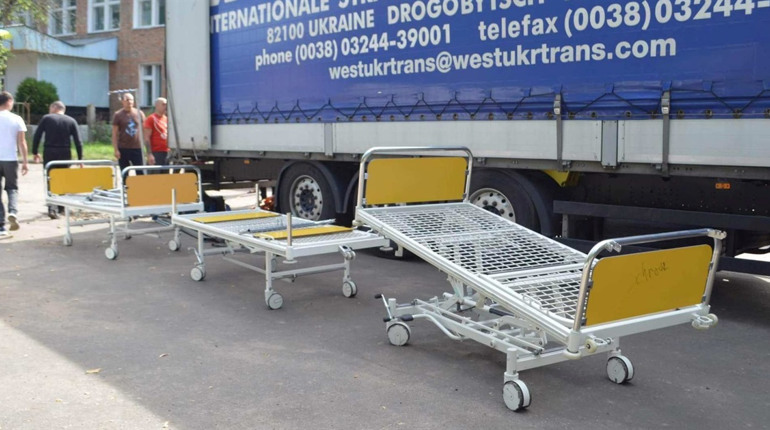 Обласна лікарня відновного лікування, що у Соснівці, отримала понад 40 реабілітаційних ліжок