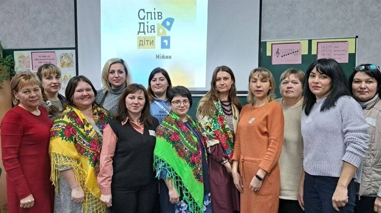 "СпівДія Заради Дітей" з Ніжина стартувала з тренінгом для педагогів