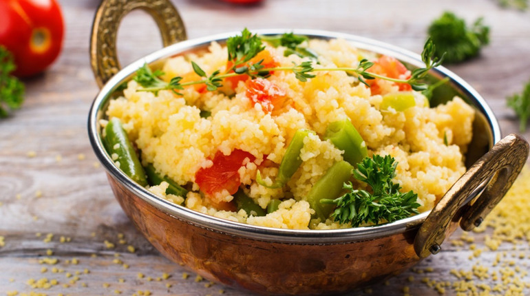 Рецепт дня: булгур зі стручковою квасолею та овочами