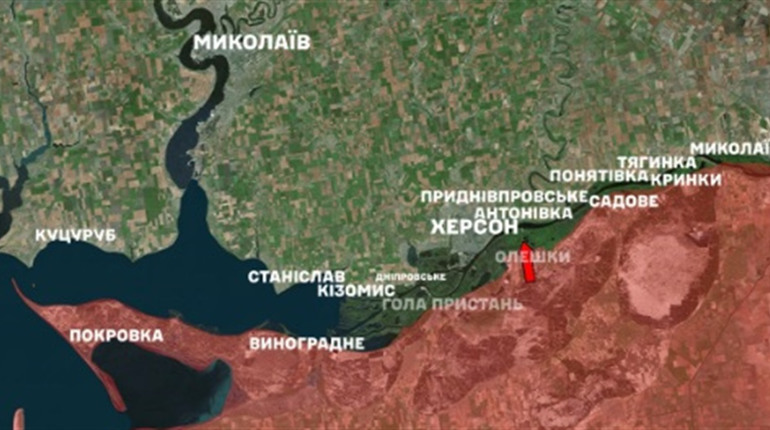 Окупанти намагалися штурмувати позиції ЗСУ у передмісті Херсона