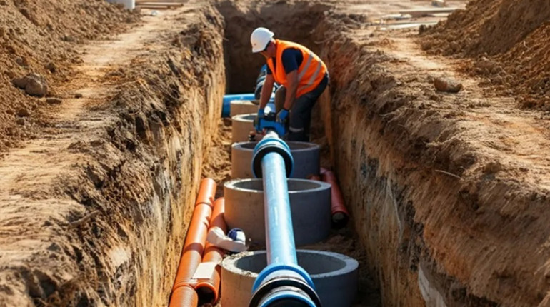 У Звягелі прокладають нову каналізаційну мережу: інформація для мешканців і водіїв