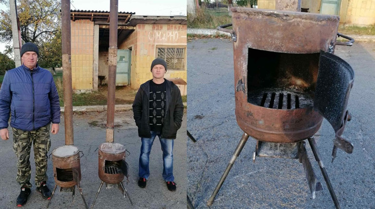 Енергетики з Володимирця змайстрували буржуйки для ЗСУ. Підприємство працює на перемогу вже півроку