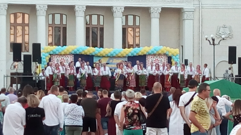 У Новій Каховці виступив хор ім. Вєрьовки (фото і відео)