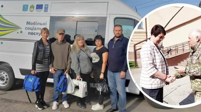 Мобільні бригади соцслужб Тростянеччини отримали автівку: які послуги вони надають мешканцям