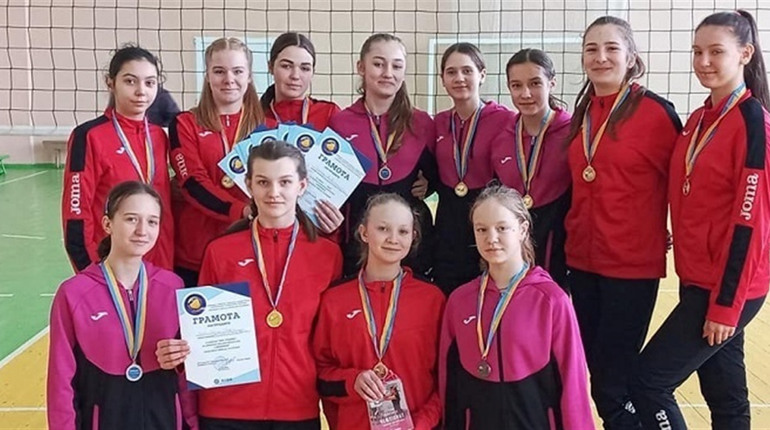 Калинівські волейболістки стали чемпіонками Вінницької області і здобули персональні відзнаки