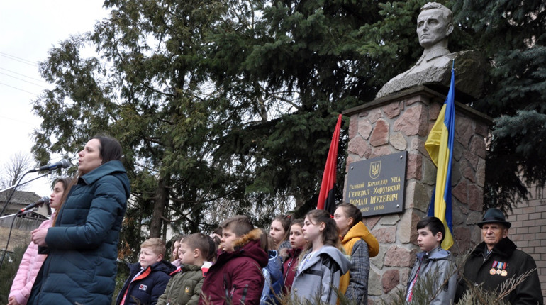 У Заболотівці вшанували пам`ять генерал-хорунжого Романа Шухевича