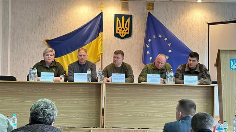 На кордоні з Білорусією знов збирались керівники громад, району, області та військові