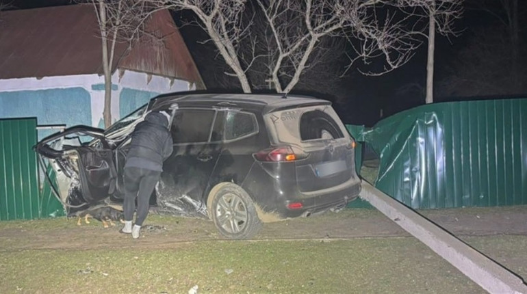 Втратив керування і життя: на Вознесенщині Opel Zafira протаранив паркан