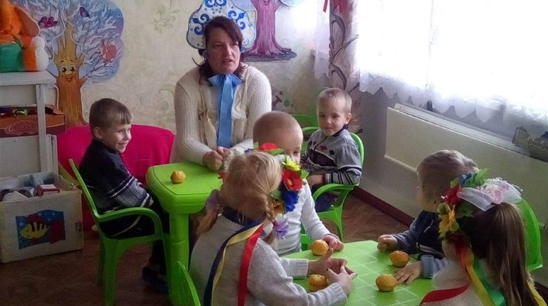 Як тимонівські малюки весну зазивали