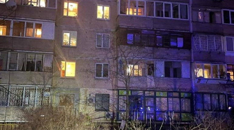 Нічна атака Київщини: в області пошкоджено об'єкт критичної інфраструктури, у Києві є постраждалий