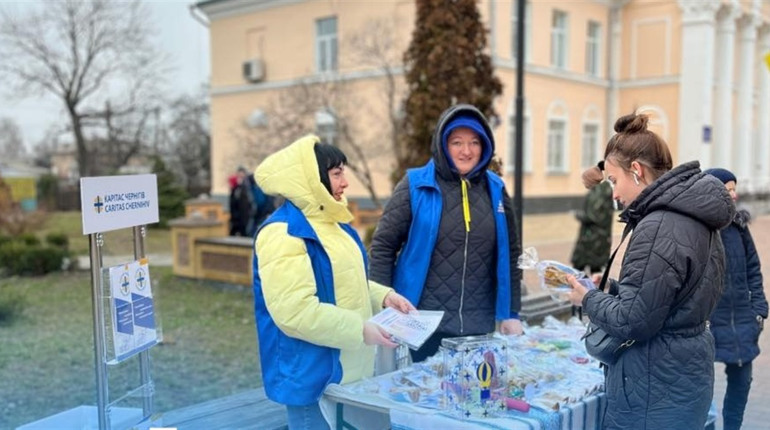 У Ніжині «Карітас Чернігів» провів ярмарку..