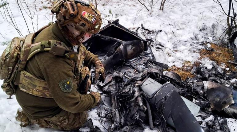 Лісівники на Рівненщині знайшли російський безпілотник — його знешкодили