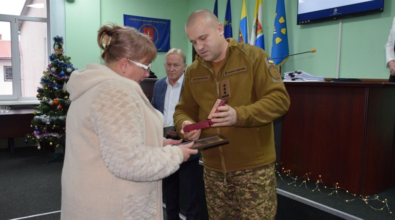 У Біляївці посмертно нагородили Орденом «За мужність» двох Захисників України
