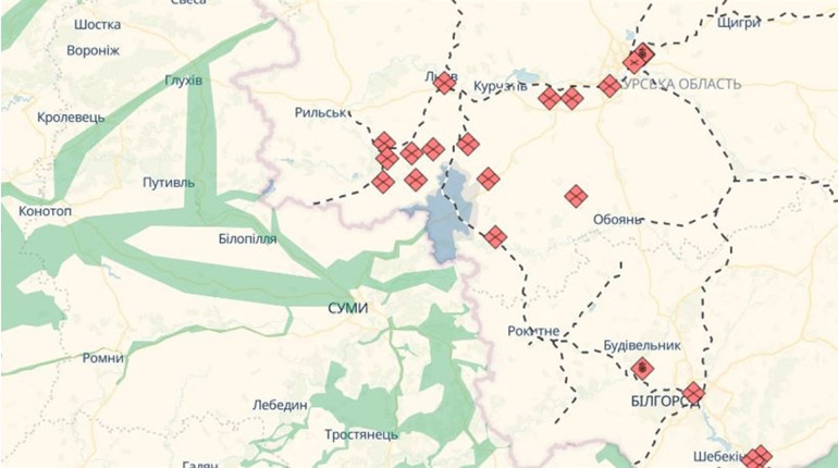 Путін заявив, що росіяни перетнули кордон на Сумщині. Що говорить українська сторона