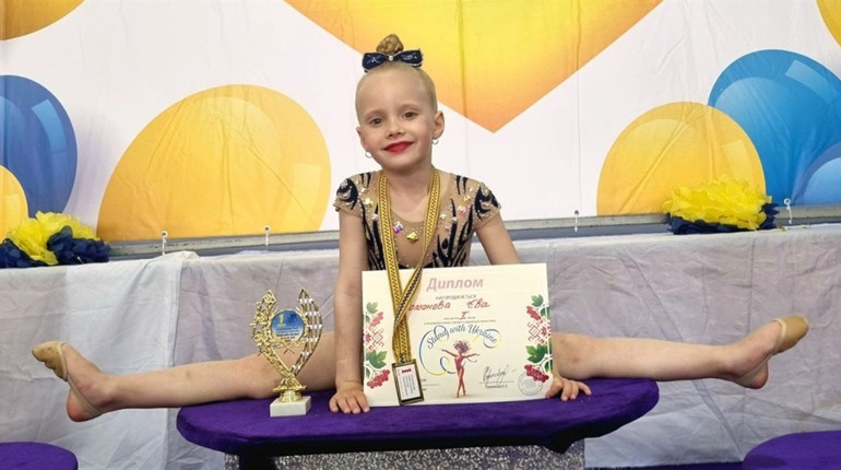 П’ятирічна гімнастка з Нетішина стала чемпіонкою всеукраїнських змагань
