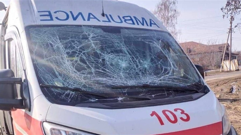 Зафіксовано п’ять обстрілів автівок екстренної допомоги